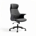 Fotel biurowy z regulowanym oparciem w kolorze czarnym 60 x 60 x 110cm